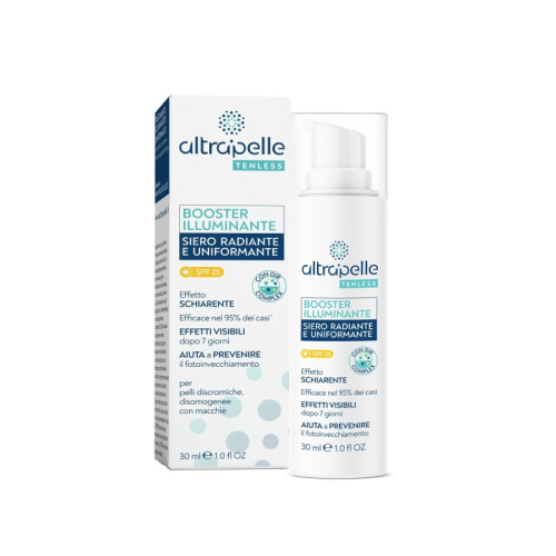 Altrapelle tenless booster illuminante siero radiante uniformante 30 ml