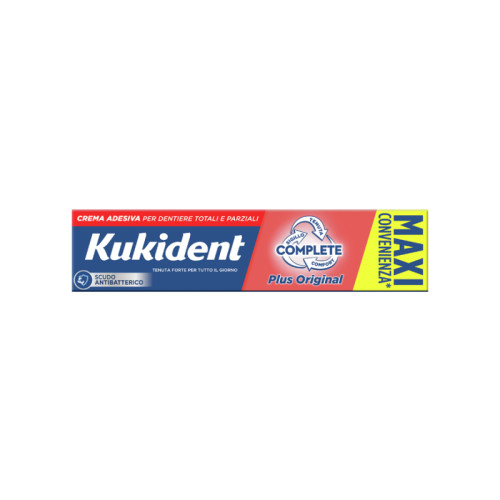 Kukident plus original crema adesiva dentiere 65 g