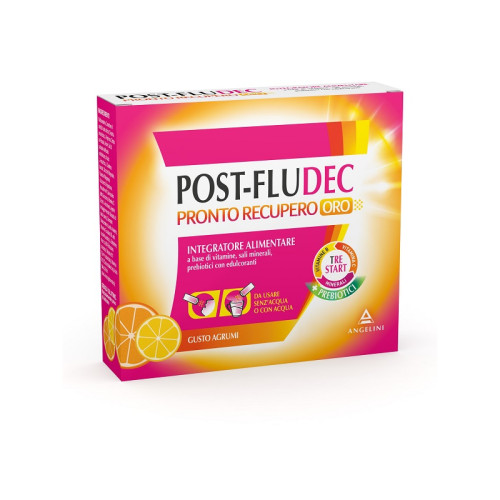 Postfludec agrumi pronto recupero oro 12 bustine