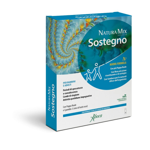 Natura mix advanced sostegno 10 flaconcini da 15 ml