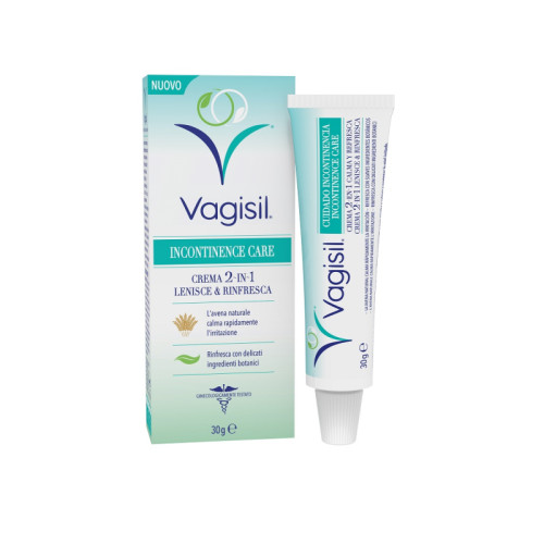 Vagisil incontinence care crema 2in1 lenisce & rinfresca 30 g