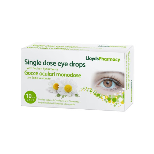 Lloyds gocce oculari monodose 10 flaconcini 0,5 ml