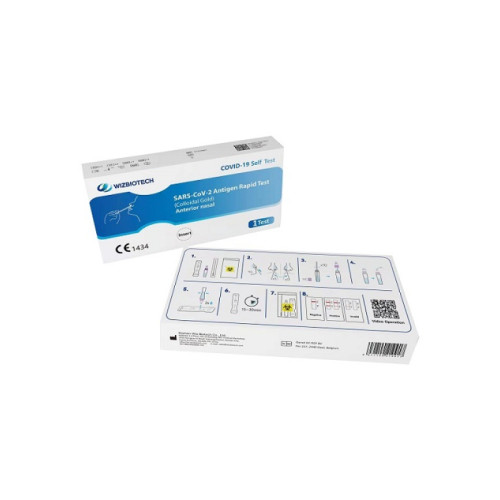 Test antigenico rapido covid-19 autodiagnostico determinazione qualitativa antigeni sars-cov-2 in tamponi nasali mediante immunocromatografia