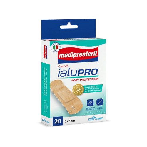 Medipresteril cerotti ialupro soft protection medi 7x2cm 20 pezzi