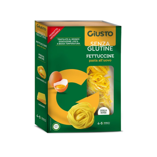 Giusto senza glutine fettuccine all'uovo 250 g