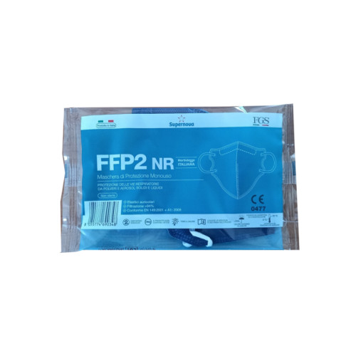 Supernova mascherina ffp2 nr blu navy 1 pezzo