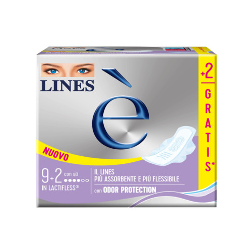 Lines e' ali carry pack 9 + 2 pezzi