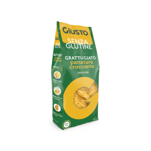 Giusto senza glutine grattugiato panatura croccante 200 g