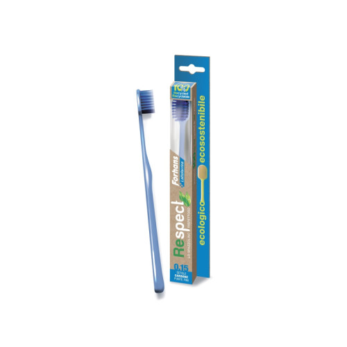 Forhans respect spazzolino ecologico 0,15 setole carbone