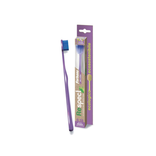 Forhans respect spazzolino ecologico 0,18 setole morbide