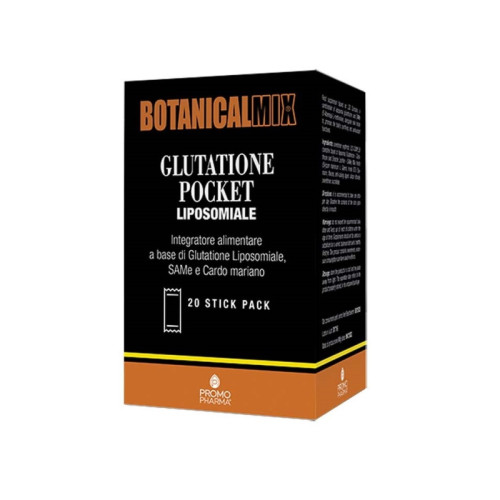 Botanicalmix glutatione pocket liposomiale 20 stick da 2 g